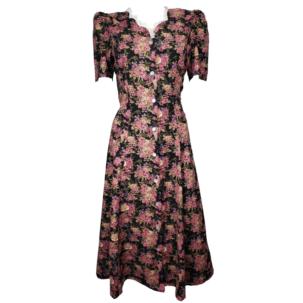 Vintage Floral Dress